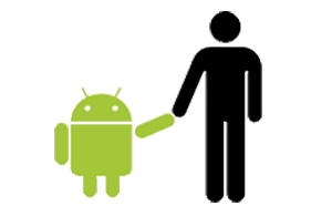 Maos dadas com android